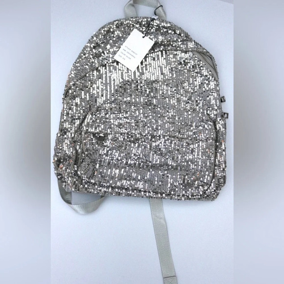 Generation Love Handbags - NWT- Generation Love Backpack in Silver